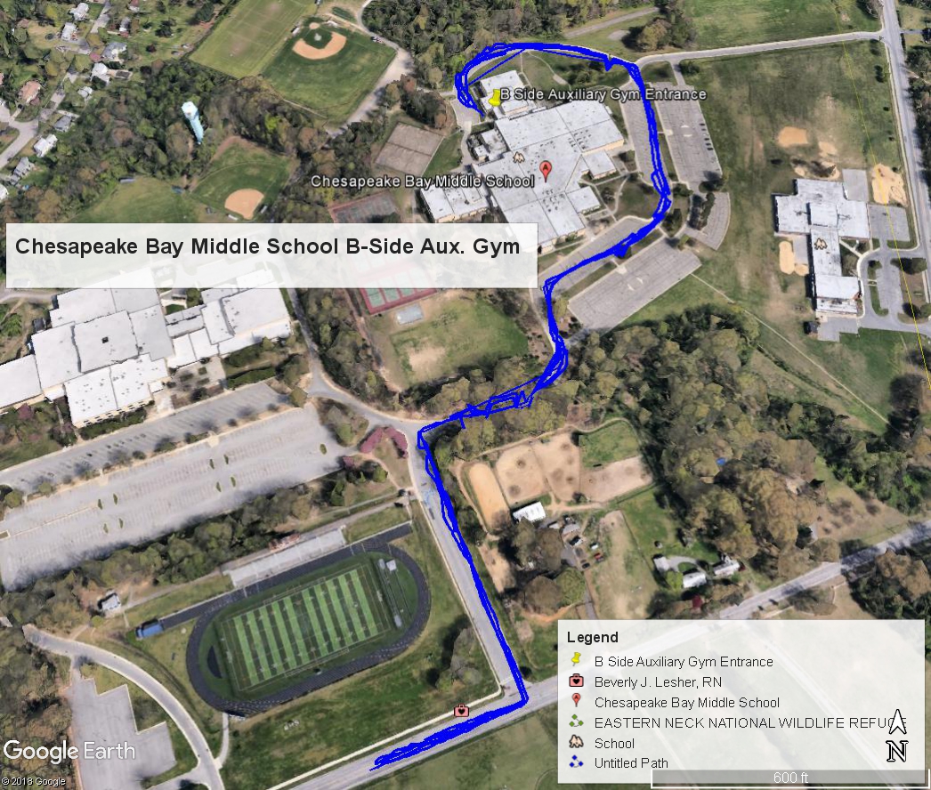 Directions Chesapeake Bay Sports Camps